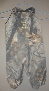 Toddler Camouflage Realtree Hardwood Born to Hunt Overalls Size 24 mos - Picture 1 of 2
