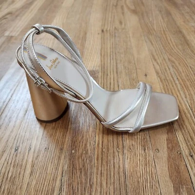 Sam Edelman Kia Womens Sandals Womens Sz 9.5 Metallic Strap Heels Heels - Image 1 of 4