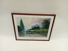 'The Great Race' By Alan King Oil Painting Framed Print Art Collectable Preowned