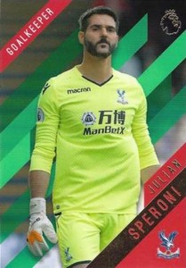 2017-18 Topps Premier League Gold Crystal Palace Base Green Parallel - You Pick