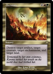 MTG - (Retro) DECIMATE - Dominaria Remastered (R) - Picture 1 of 1