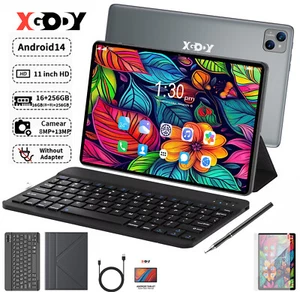 Tablet 11 Zoll 16GB+256GB ROM 8000mAh 8-Core Gaming Android 14 IPS 2025 Android - Bild 1 von 27