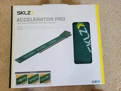 Коврик для паттинга SKLZ Golf Accelerator Pro True-Roll с возвратом мяча. Отличная форма! - Изображение 1 из 3