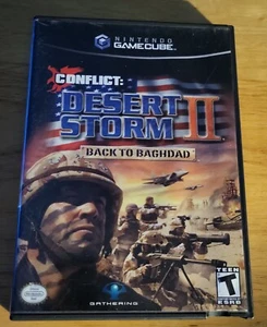 Conflct: Desert Storm 2 Back to Baghdad Nintendo GameCube 2003 CIB/Tested Works! - Picture 1 of 3