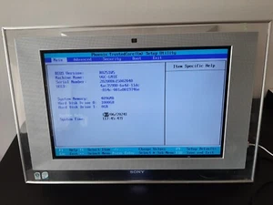 AIO VAIO 22" for Parts Defekt see pictures graphic defekt - Photo 1/13
