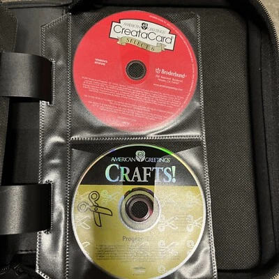 AMERICAN GREETINGS- CRAFTS! And CREATACARD select 6 WIN 95/98 CD-ROM  Program CD - Image 1 of 4