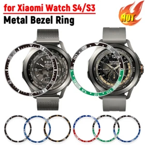 Funda Protectora Para Xiaomi Watch S3 / S4 / S4 Sport Bisel Metal Case Cover - Imagen 1 de 55