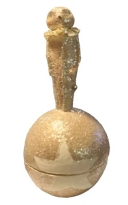 HTF DEE FOUST BETHANY LOWE PRIMITIVE SPARKLING SNOWMAN ON ORNAMENT BOX W TAG - Picture 1 of 10