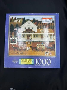 Puzzle Vintage Sigillati Milton Bradley Charles Wysocki da collezione USA - Foto 1 di 77