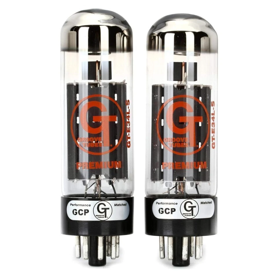 Tubos ranurados GT-E34LS tubos de dúo medio (par) Foto 1 de 1