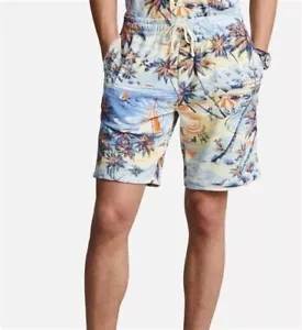Polo Ralph Lauren men's Tropical Print Terry Shorts - size XL - Picture 1 of 4