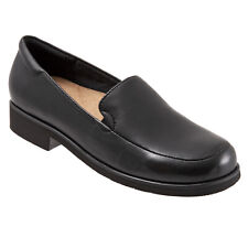 Trotters Jaiden loafer pour femmes en cuir noir 37