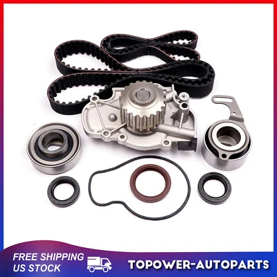 Timing Belt Kit Water Pump For 1994-2002 Honda Accord SE DX EX LX 2.3L L4 SOHC - Image 1 of 4