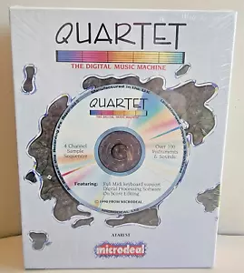Quartett von Microdeal; Atari ST; komplett in Box - Bild 1 von 6