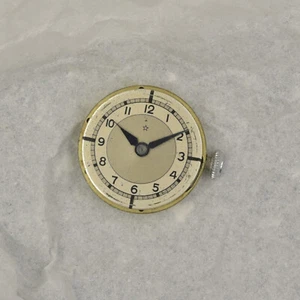 Uhrwerk Movement with Dial Crown Hands 19,5mm Diameter Zenta Zenith Stern Star - Bild 1 von 2
