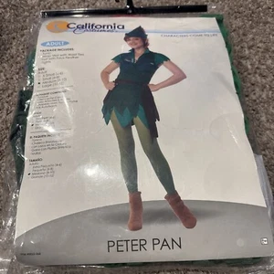 Disfraces Peter Pan California adulto talla mediana (8-10) - Imagen 1 de 2