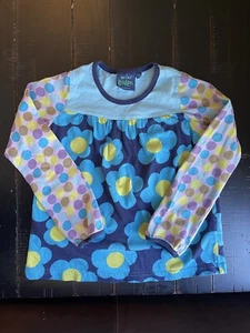 Mini Boden Mädchen 7-8 Jahre Shirt Langarmshirt Blumenmuster - Bild 1 von 5