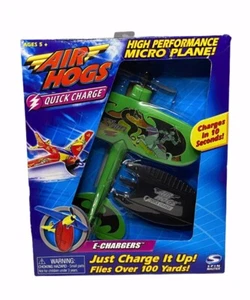 Air Hogs Quick Charge E-Chargers Dragon Slayer Micro Plane Spin Master 1999 NIB - Picture 1 of 6