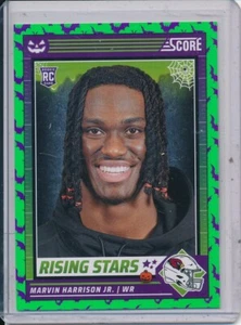 MARVIN HARRISON JR 2024 PANINI SCORE A TREAT GREEN BATS RC #38 ARIZONA (D) - Picture 1 of 1