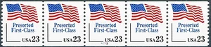 US Flag Presorted First-Class PNC5 Pl A212 MNH Scott's 2605 CRISP - Picture 1 of 2