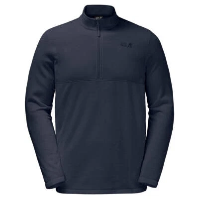 Jersey polar Jack Wolfskin Gecko para hombre - azul noche Foto 1 de 4