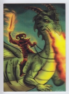 2015 UD GOODWIN CHAMPIONS BALROG MONSTERS 3D J R R TOLKIEN M65 SP CREATURES - Picture 1 of 1
