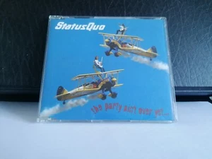 Promo  Status Quo - The Party Ain't Over Yet -  1 Track  CD Single   Play Tested - Picture 1 of 6