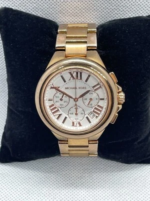 Michael Kors Camille MK5757 Women's Rose Gold Stainless Steel Quartz Watch - Image 1 of 4