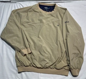 Vintage Polo Ralph Lauren Jacket Mens Large Golf Windbreaker Nylon Lined 80s - Picture 1 of 12