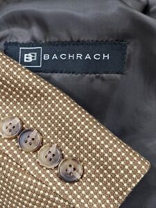 Bachrach Men's Blazer Sport Coat Two Button Heavy Smoking Sports Jacket 46L Men