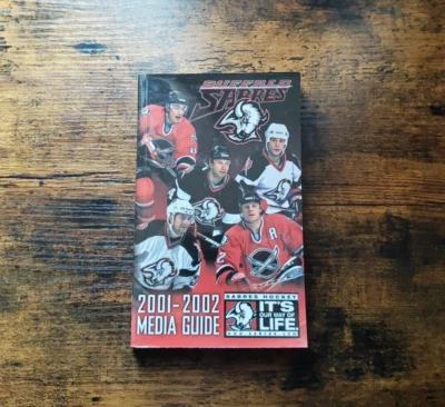🔥 Buffalo Sabres 2001 - 2002 Season NHL Media Guide 01/02 - Image 1 of 3