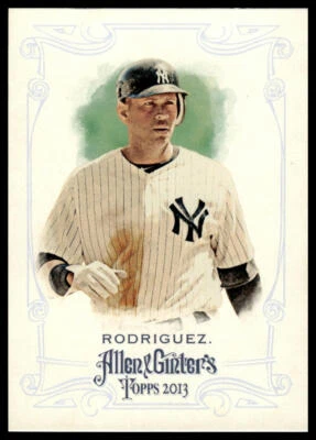 2013 Topps Allen & Ginter #328 Alex Rodriguez - Image 1 of 2