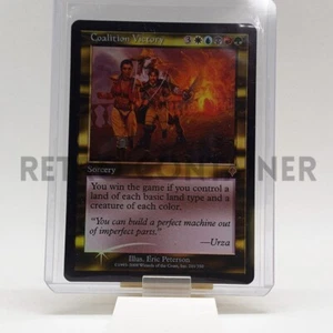 MTG Magic INV Invasion - 1x EN NM FOIL Coalition Victory - Imagen 1 de 2