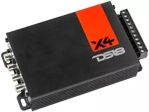 DS18 X4 CAR/MOTORCYCLE/UTV AUDIO 4-CHANNEL/4CH AMPLIFIER AMP ULTRA COMPACT - Picture 1 of 4