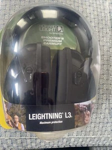 Howard Leight LEIGHTING L3 Earmuff NR30 BLACK Shooting, Hunting, Working - Picture 1 of 5