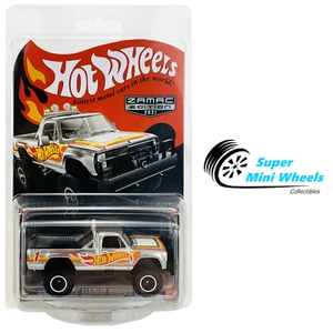Hot Wheels RLC 2021 Zamac Edition - 1980 Dodge Macho Power Wagon (Silver) - Picture 1 of 3