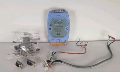 Icp Con I-7520A RS-232 to RS-422/485 Converter With Accessories & DB9 headers - Image 1 of 4
