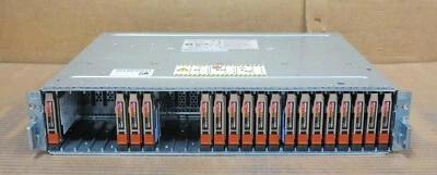 EMC SAE 2U Expansion Storage Array 3x 200GB SSD 20x 900GB 2.5" 2x SAS Controller - Image 1 of 4