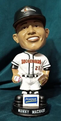 Manny Machado Delmarva Shorebirds Perdue Bobblehead Con Caja Foto 1 de 4