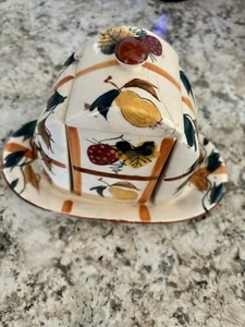 Nasco Keramik Zuckerdose Salz und Pfefferstreuer auf Tablett. Antik/Vintage - Bild 1 von 6