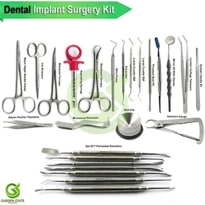 Premium Zahnimplantat Chirurgie Parodontal Chirurgische Instrumente Kit - Bild 1 von 1