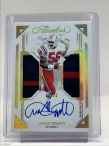 ANDRE TIPPETT 2023 FLAWLESS DUAL PATCH AUTOGRAPH AUTO #12/25 - Picture 1 of 2