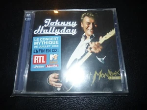 COFFRET 2 CD "JOHNNY HALLYDAY : LIVE AT MONTREUX 1988" - Imagen 1 de 2
