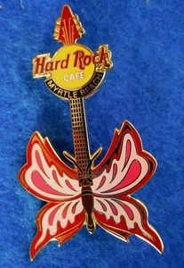 MYRTLE BEACH BUTTERFLY TATTOO GUITAR SERIES 2004 Hard Rock Cafe PIN LE - Bild 1 von 1