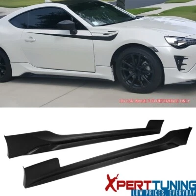Fits 13-16 FR-S 17-20 Toyota 86 2Dr Side Skirts Extension Rocker Panel PP Pair Foto 1 de 4