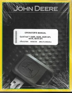 JOHN DEERE QUIKTRAK 648R, 652R, 652R EFI, 661R, 661R EFI BEDIENUNGSANLEITUNG - Bild 1 von 1