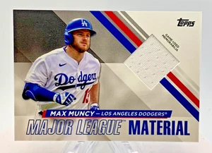 2024 Topps Major League Materiale #MLM-MMU Max Muncy (MEM) - Foto 1 di 2