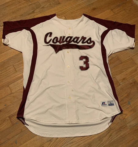 Russell Athletic Men’s Washington State Cougars Baseball Jersey Sz. Large NEW #3 Cover