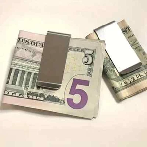 Geldscheinklammer Edelstahl Clip Geldclip Elegant Geldklammer Geld Heft Clip - Bild 1 von 7