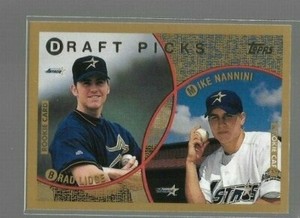 1999 Topps Draft Picks Brad Lidge/Mike Nannini #441 Astros